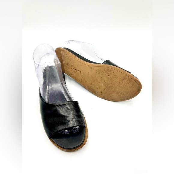 1. State Onora Open Toe Slip On Slide Sandals In Black - Picture 12 of 15